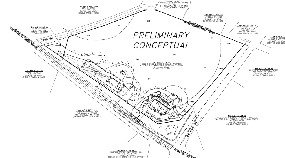 119 Corner Of Rte 119 &, Rindge, NH en alquiler - Plano del sitio - Imagen 2 de 3