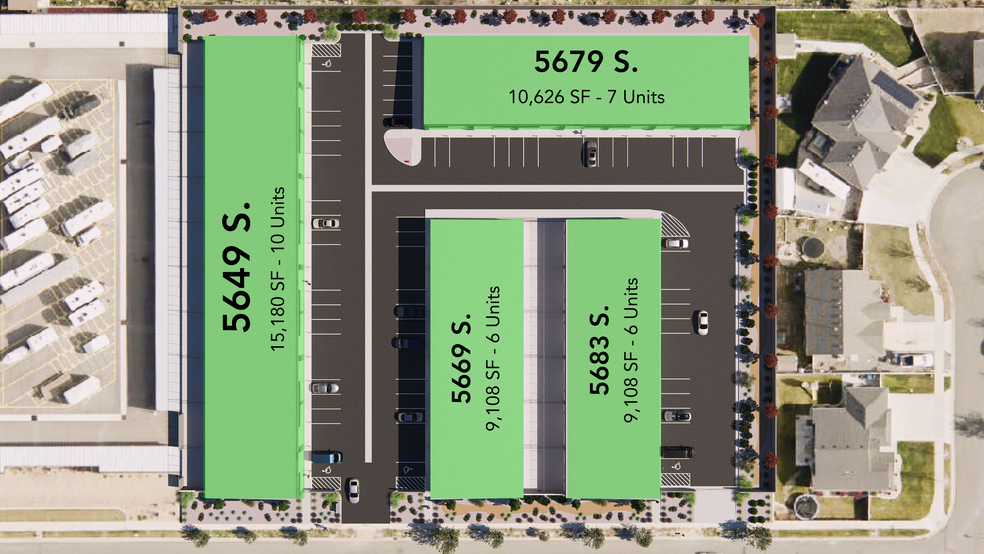 5653 6055 W, West Valley City, UT en alquiler - Plano de solar - Imagen 2 de 10