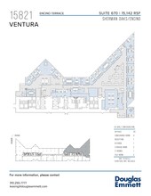 15821 Ventura Blvd, Encino, CA en alquiler Plano de la planta- Imagen 1 de 1