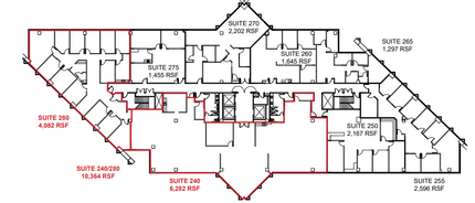 3100 Zinfandel Dr, Rancho Cordova, CA en alquiler Plano de la planta- Imagen 1 de 1