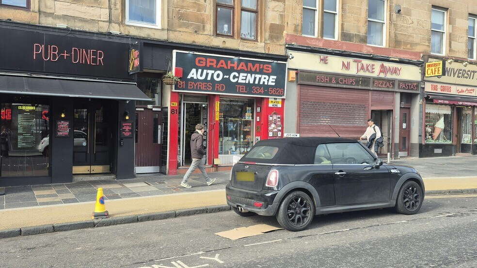 81-87 Byres Rd, Glasgow en alquiler - Foto del edificio - Imagen 2 de 2