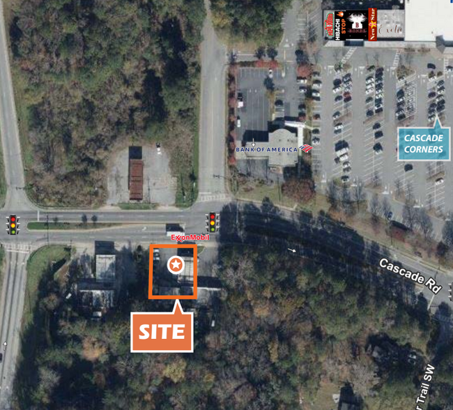 3450 Cascade Rd, Atlanta, GA en alquiler - Plano del sitio - Imagen 1 de 1