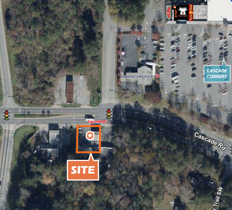 3450 Cascade Rd, Atlanta, GA en alquiler Plano del sitio- Imagen 1 de 2