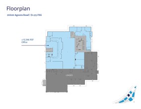 26610 Agoura Rd, Calabasas, CA en alquiler Plano de la planta- Imagen 1 de 1