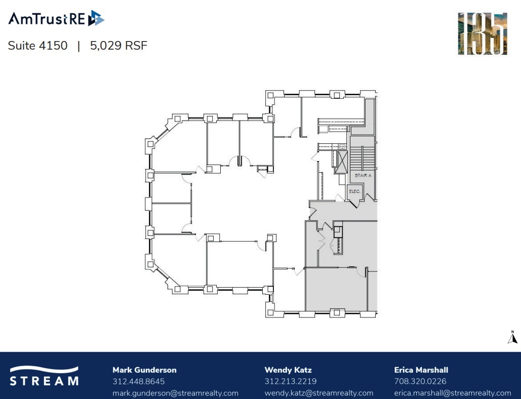 135 S LaSalle St, Chicago, IL en alquiler Plano de la planta- Imagen 1 de 1