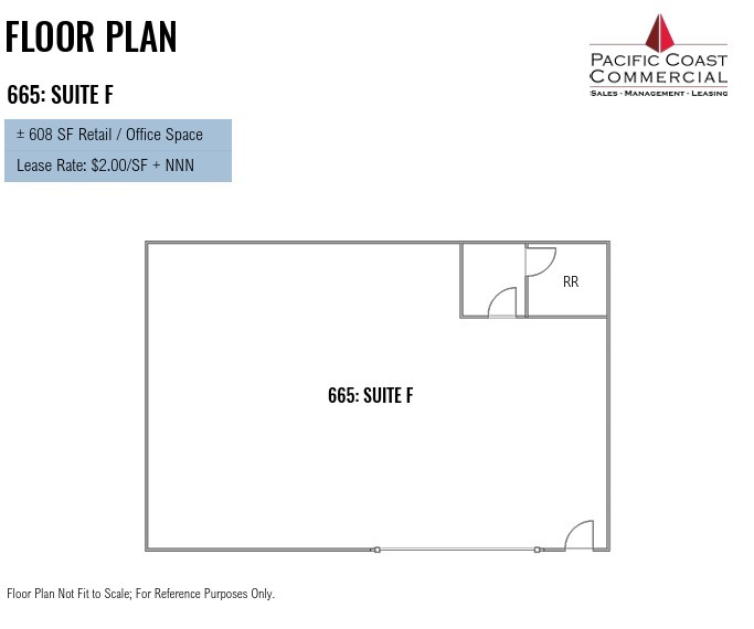 665 H St, Chula Vista, CA en alquiler Plano de la planta- Imagen 1 de 1