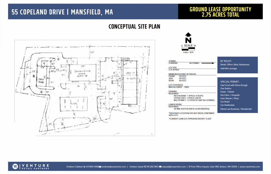 55 Copeland Dr, Mansfield, MA en alquiler - Plano del sitio - Imagen 2 de 2