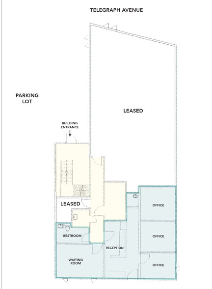 2975 Telegraph Ave, Berkeley, CA en alquiler - Plano de la planta - Imagen 3 de 13