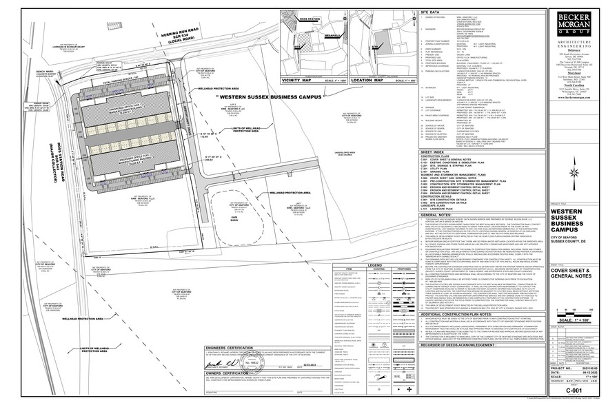 Herring Road, Seaford, DE en alquiler - Plano del sitio - Imagen 2 de 2