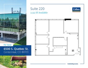 6500 S Quebec St, Englewood, CO en venta Plano de la planta- Imagen 1 de 2