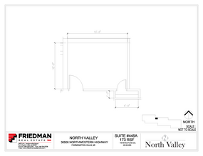 30500 Northwestern Hwy, Farmington Hills, MI en alquiler Plano de la planta- Imagen 1 de 2