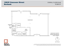 10635-10665 W Vanowen St, Burbank, CA en alquiler Plano de la planta- Imagen 1 de 1