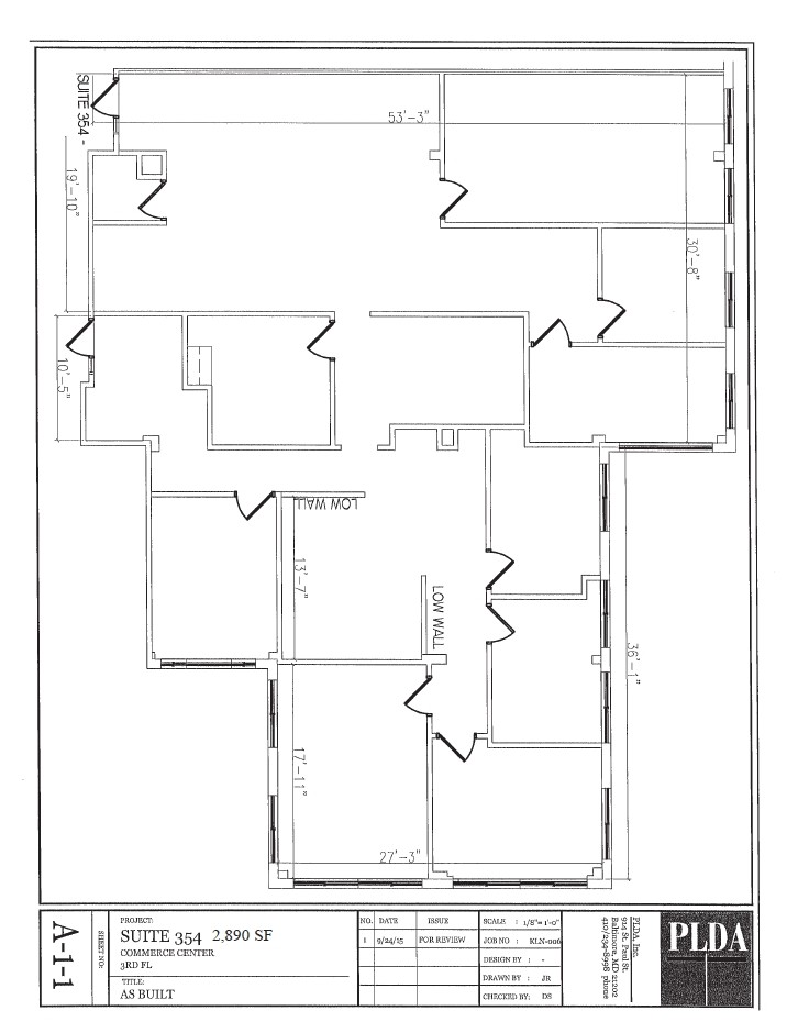 1777 Reisterstown Rd, Pikesville, MD en alquiler Plano de la planta- Imagen 1 de 1