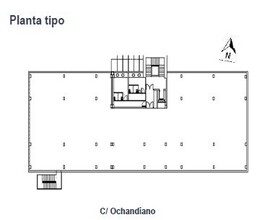 Calle de Ochandiano, 12, Madrid, Madrid en alquiler Plano de la planta- Imagen 1 de 1