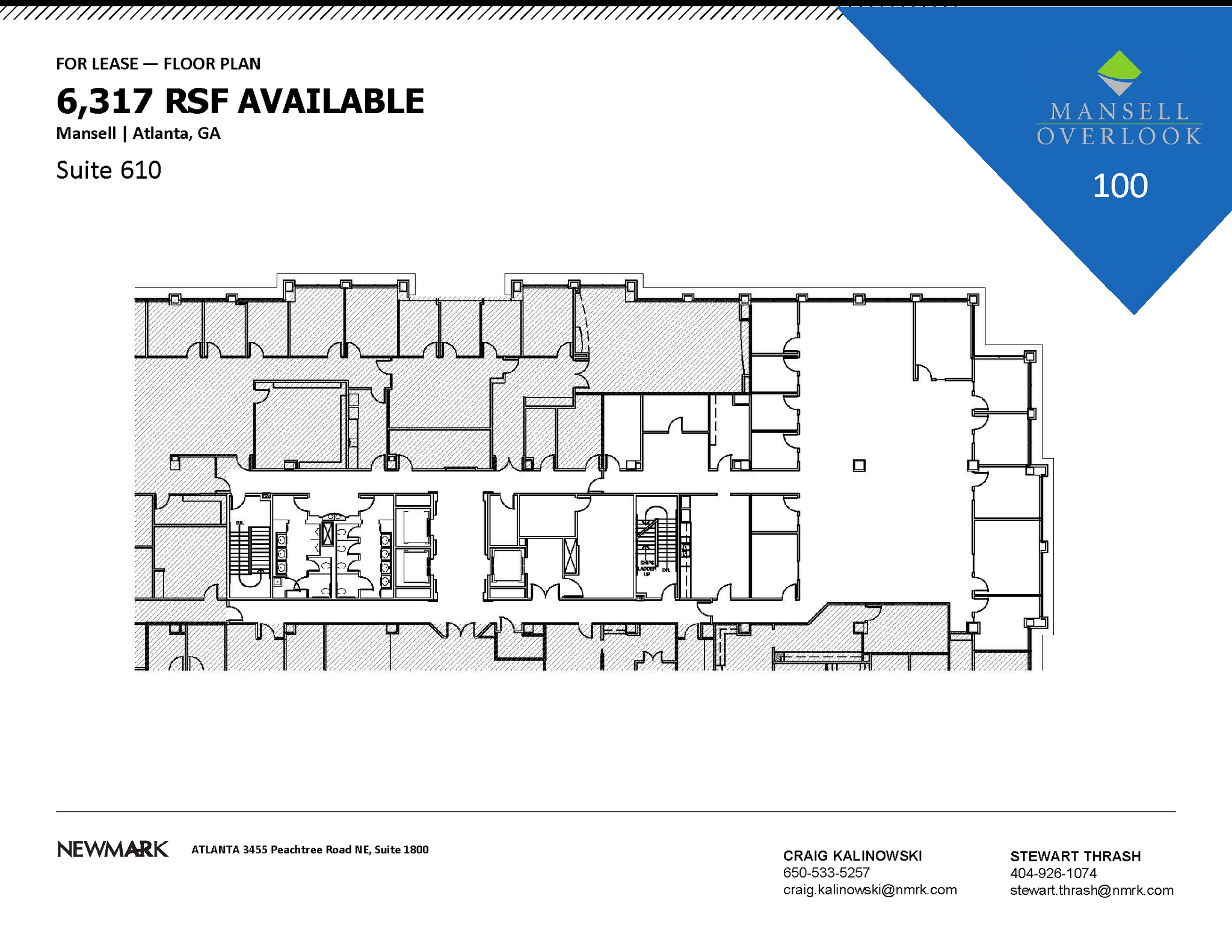 200 Mansell Ct E, Roswell, GA en alquiler Plano de la planta- Imagen 1 de 1