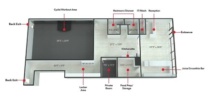 464 N Alafaya Trl, Orlando, FL en alquiler Plano de la planta- Imagen 2 de 10