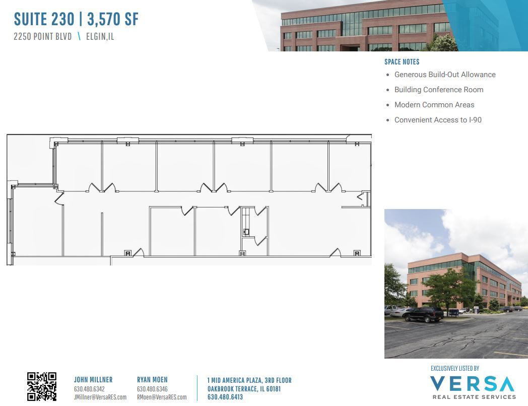 2250 Point Blvd, Elgin, IL en alquiler Plano de la planta- Imagen 1 de 2