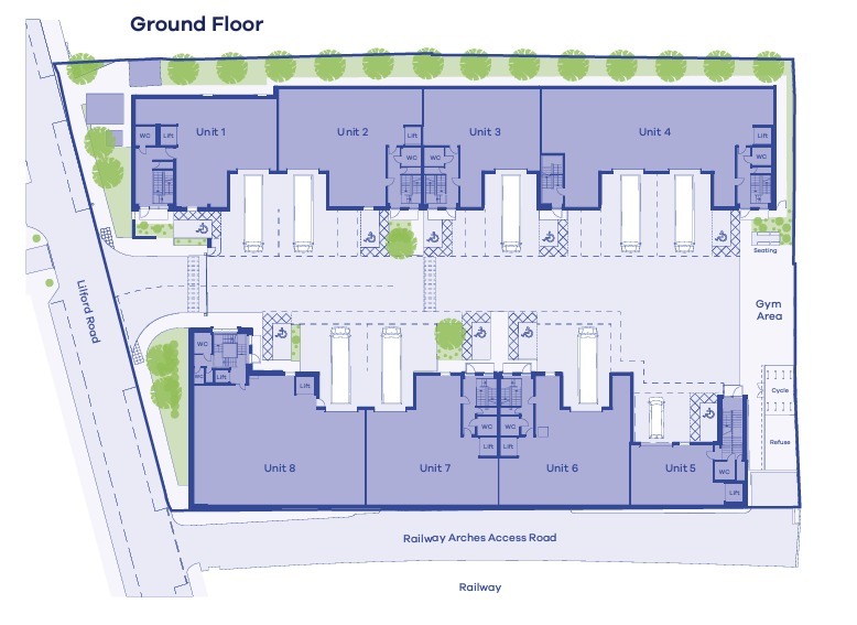 Lilford Rd, London en alquiler Plano de la planta- Imagen 1 de 2