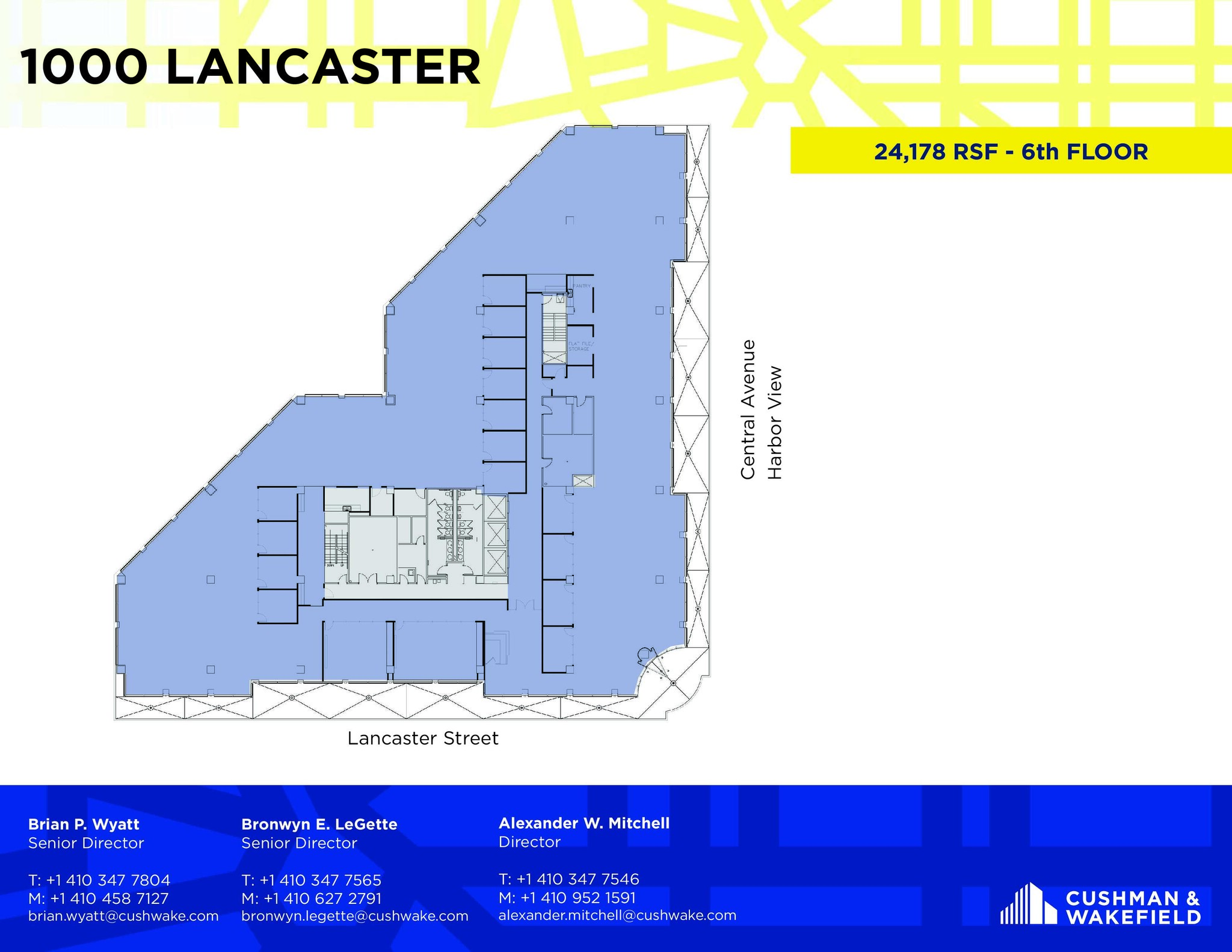 100 International Dr, Baltimore, MD en alquiler Plano de la planta- Imagen 1 de 3