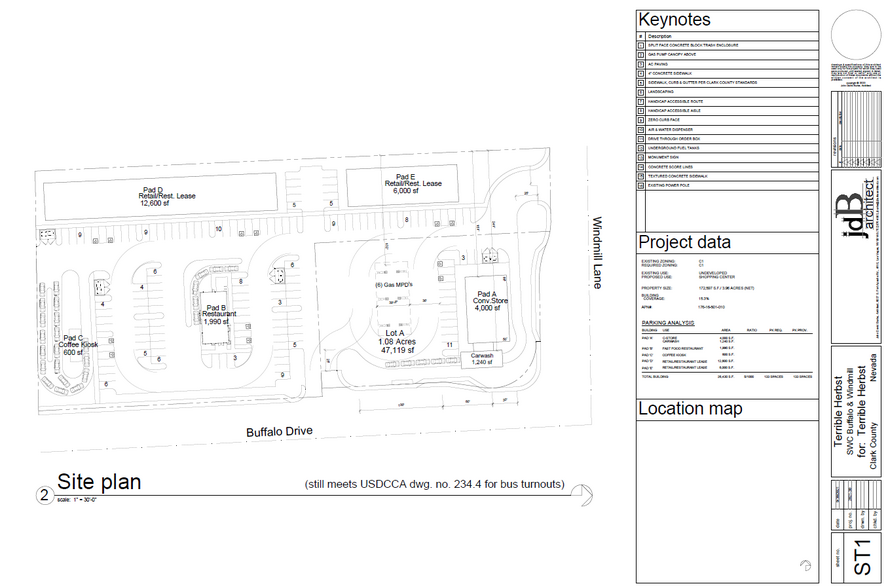 Windmill Lane, Las Vegas, NV en alquiler - Plano del sitio - Imagen 1 de 1