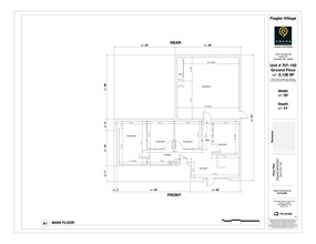 707 NE 3rd Ave, Fort Lauderdale, FL en alquiler Plano del sitio- Imagen 1 de 1