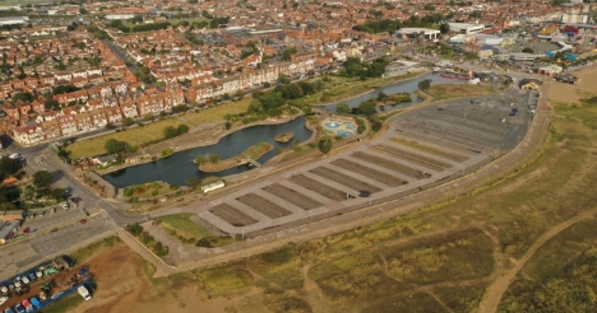 Wainfleet Rd, Skegness en venta Vista aérea- Imagen 1 de 2