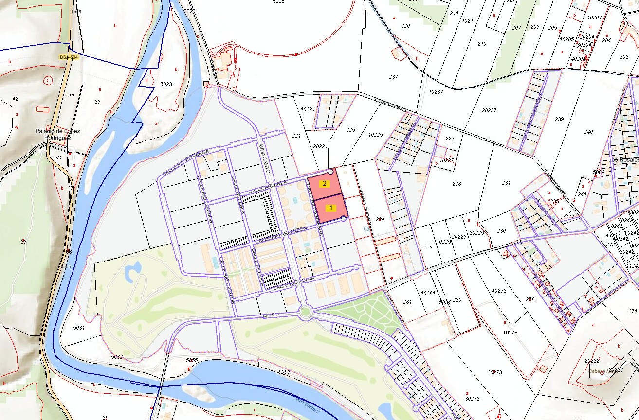 Terreno en Arlanzón en venta Plano de la planta- Imagen 1 de 15