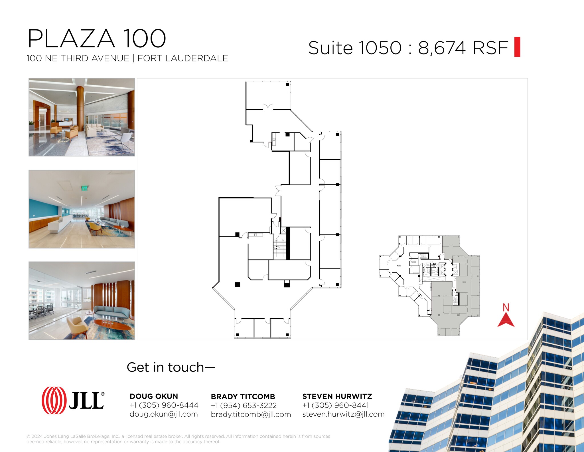 100 NE 3rd Ave, Fort Lauderdale, FL en alquiler Plano del sitio- Imagen 1 de 1