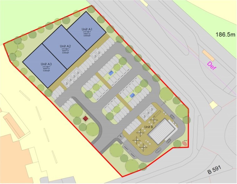 Beveridge Ln, Coalville en alquiler - Plano del sitio - Imagen 1 de 1