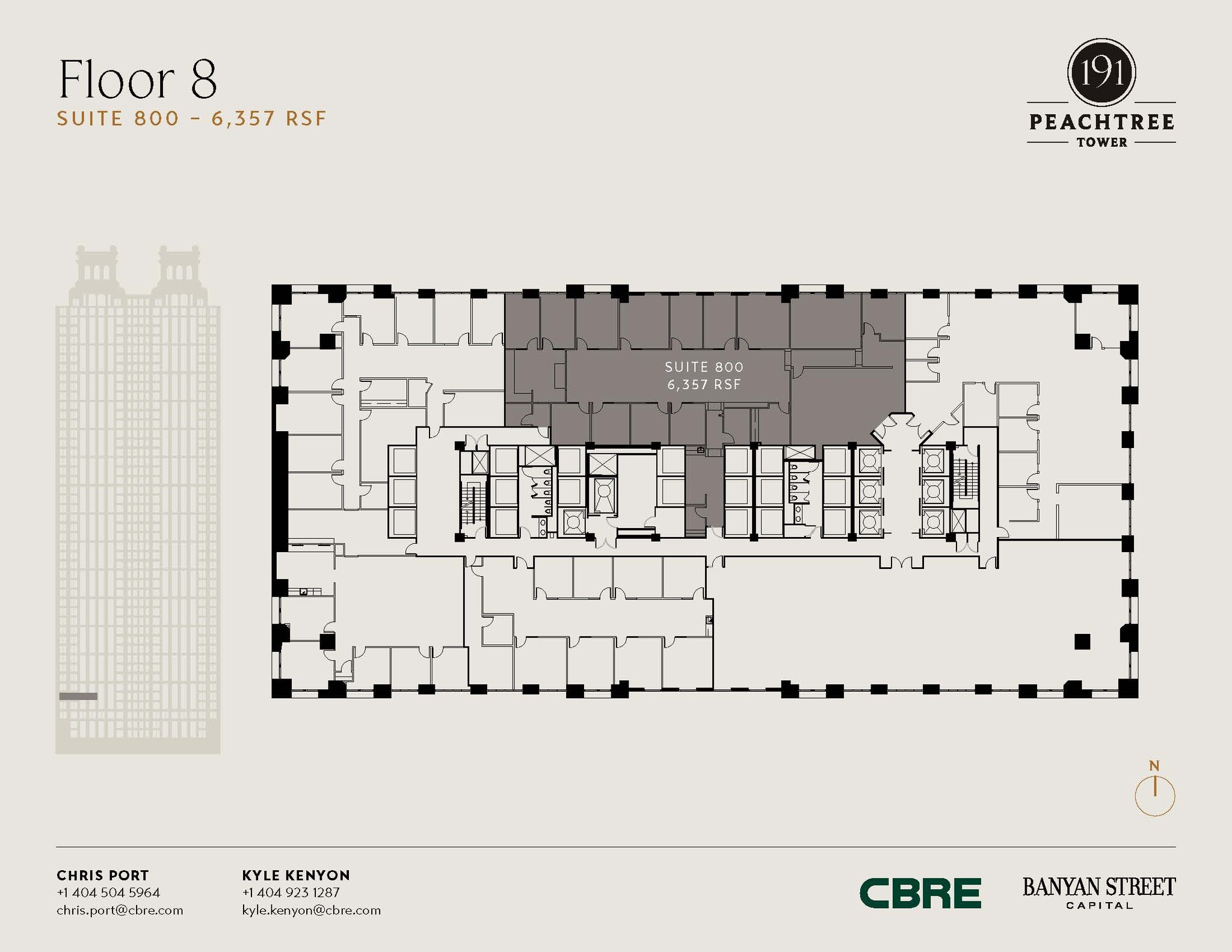 191 Peachtree St NE, Atlanta, GA en alquiler Plano de la planta- Imagen 1 de 1