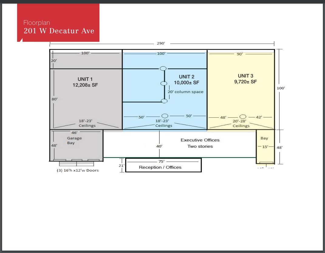 201 W Decatur Ave, Pleasantville, NJ en alquiler Plano de la planta- Imagen 1 de 1