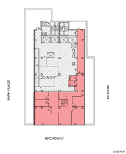 250 Broadway, New York, NY en alquiler Plano de la planta- Imagen 2 de 2