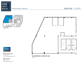 5350 S Roslyn St, Greenwood Village, CO en alquiler Plano de la planta- Imagen 1 de 2