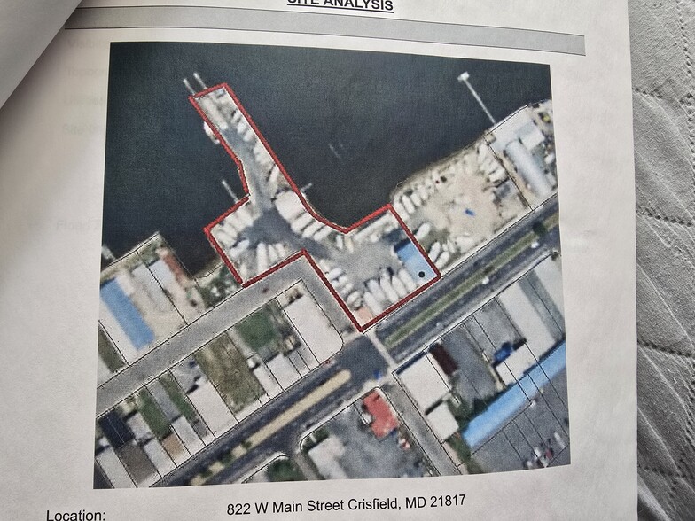 822 W Main St, Crisfield, MD en venta - Foto del edificio - Imagen 1 de 2