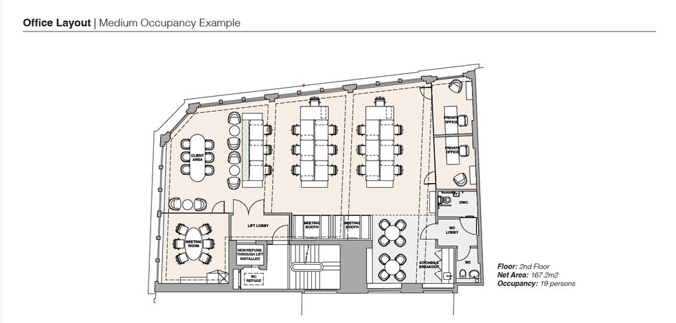 103-103A Oxford St, London en alquiler - Plano de la planta - Imagen 3 de 5