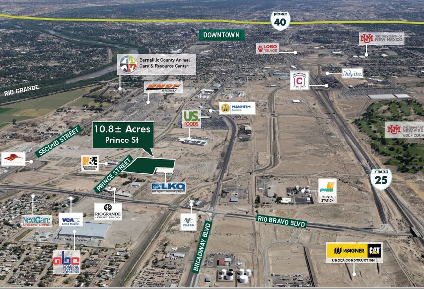 NEQ Prince Street SE & Rio Bravo Blvd SE, Albuquerque, NM en venta - Foto del edificio - Imagen 1 de 2