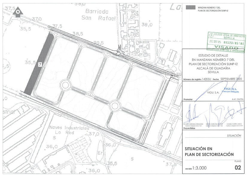 Calle los Palillos Dieciseis, Alcalá de Guadaíra, Sevilla en venta - Plano de la planta - Imagen 1 de 12