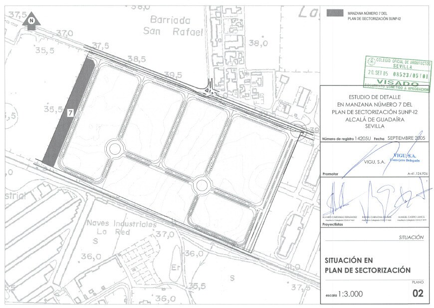 Calle los Palillos Dieciseis, Alcalá de Guadaíra, Sevilla en venta Plano de la planta- Imagen 1 de 13
