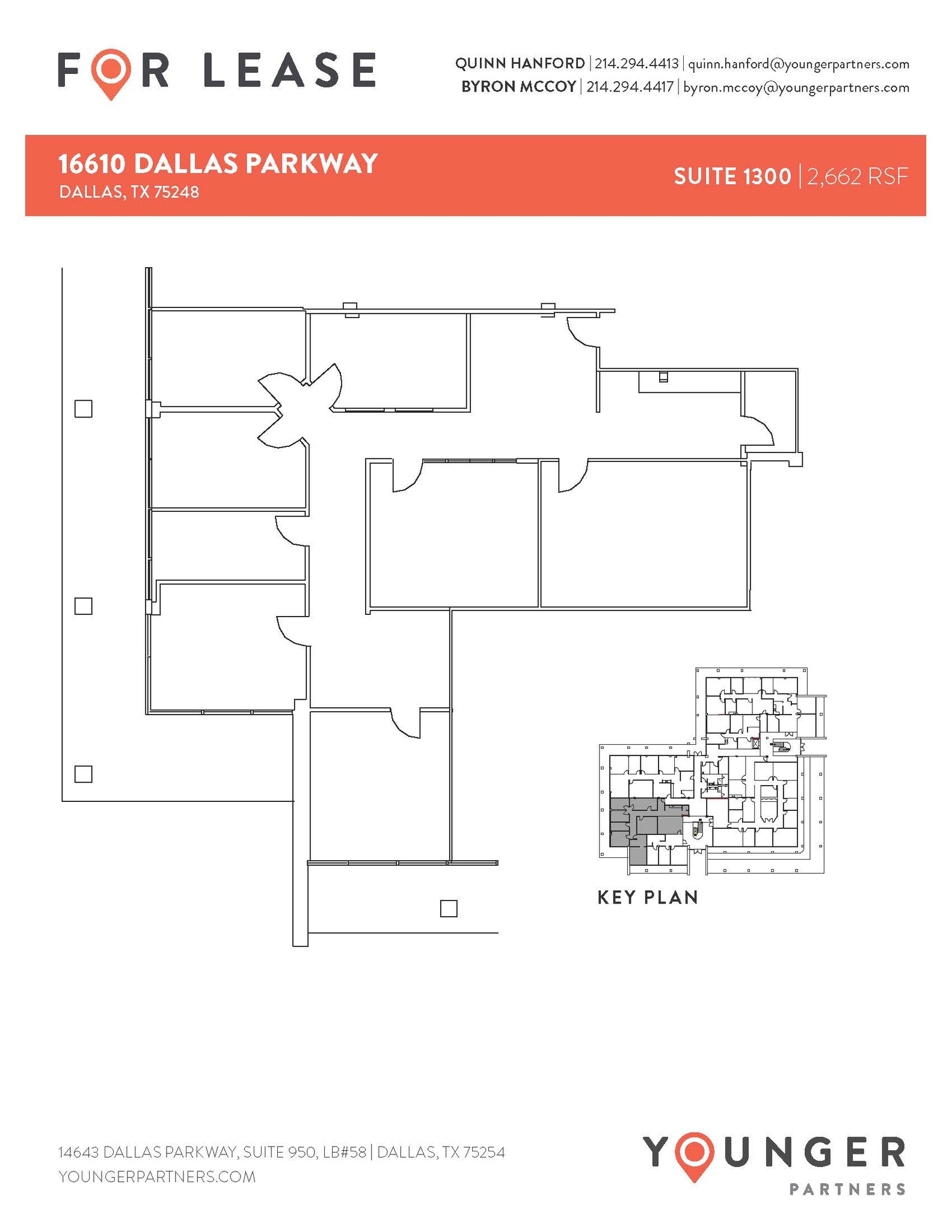 16610 N Dallas Pky, Dallas, TX en alquiler Plano de la planta- Imagen 1 de 1