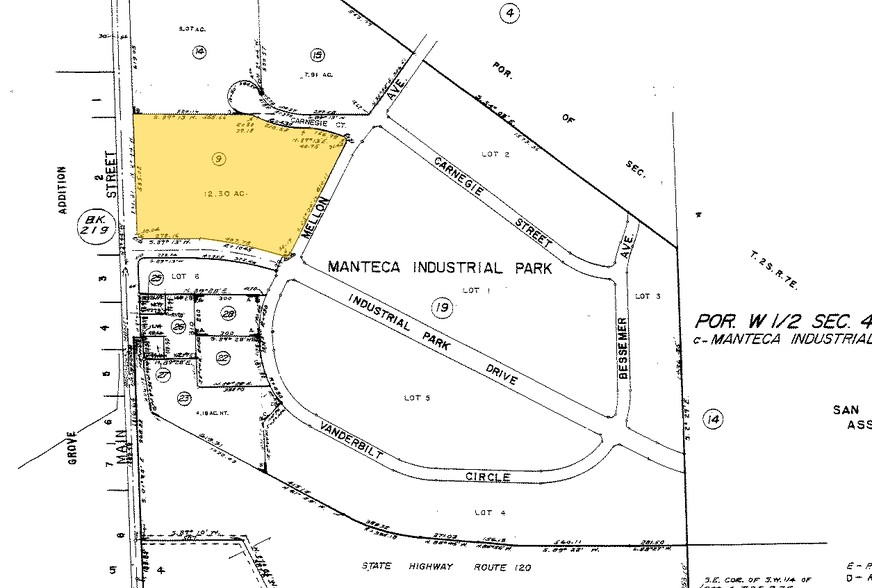 105 Industrial Park Dr, Manteca, CA en venta - Plano de solar - Imagen 2 de 2