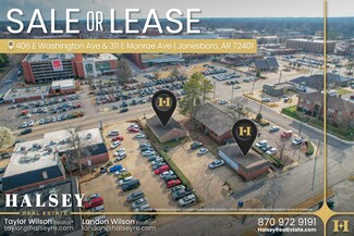 Más detalles de 311 E Monroe Ave, Jonesboro, AR - Oficina en venta