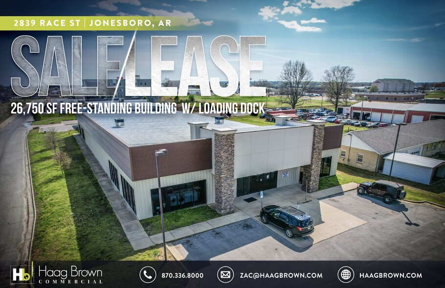 2839 Race St, Jonesboro, AR en venta - Foto del edificio - Imagen 1 de 5