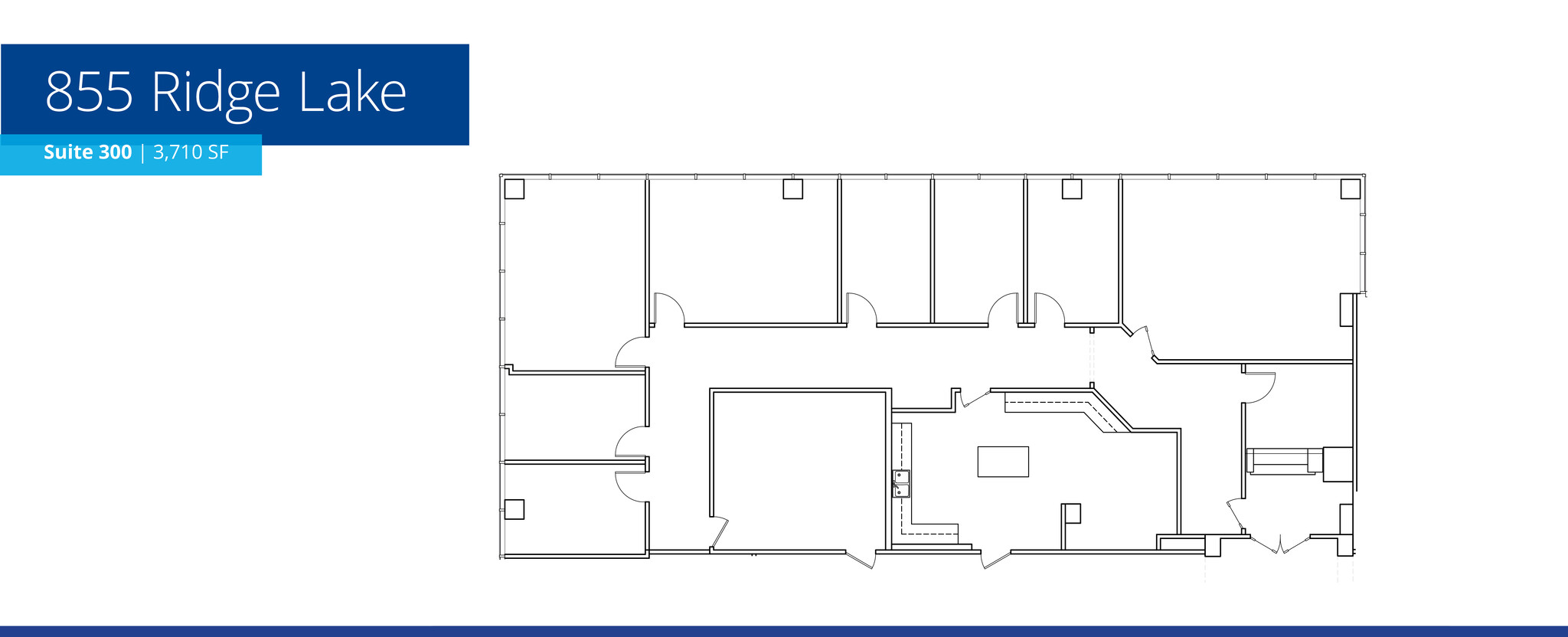 855 Ridge Lake Blvd, Memphis, TN en alquiler Plano de la planta- Imagen 1 de 1