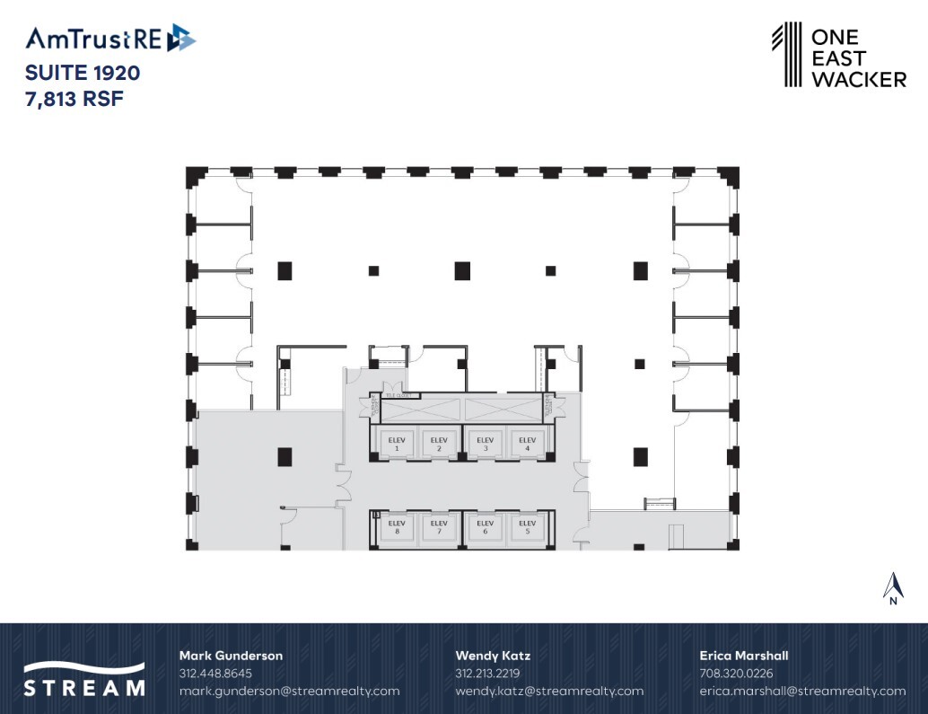 1 E Wacker Dr, Chicago, IL en alquiler Plano de la planta- Imagen 1 de 1