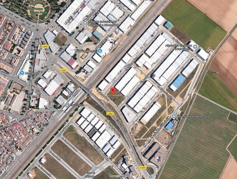Calle Louis Pasteur, La Rinconada, Sevilla en venta - Vista aérea - Imagen 3 de 13