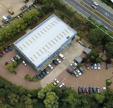 Alpha Dr, Eaton Socon, CAM - AÉREA  vista de mapa