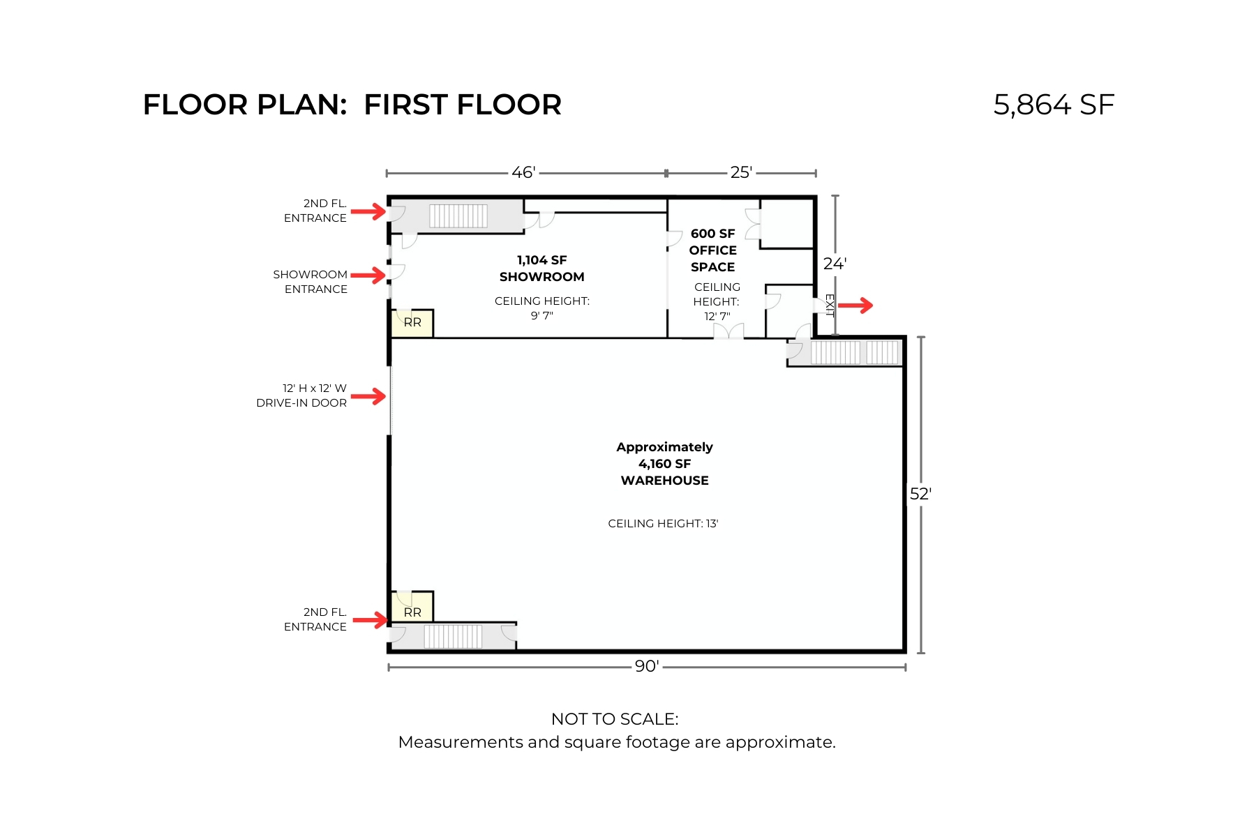 1832 Commerce Dr, Bridgeport, CT en alquiler Plano de la planta- Imagen 1 de 5