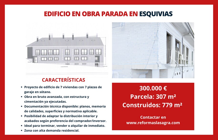 Edificio residencial en Esquivias, Toledo en venta - Foto del edificio - Imagen 1 de 1