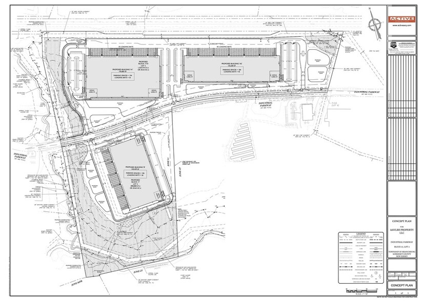 130 Industrial Pky, Branchburg, NJ en venta - Plano del sitio - Imagen 3 de 4