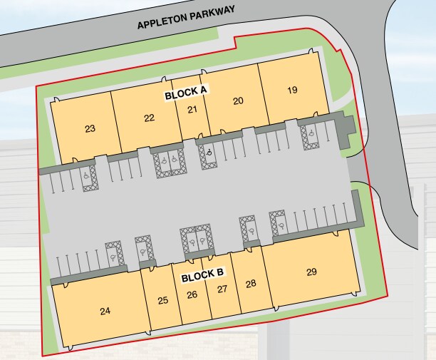 19-23 Appleton Pky, Livingston en alquiler Plano del sitio- Imagen 1 de 1